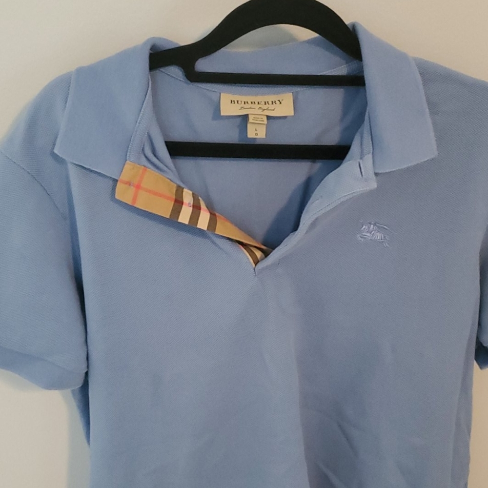 Burberry men's polo size large